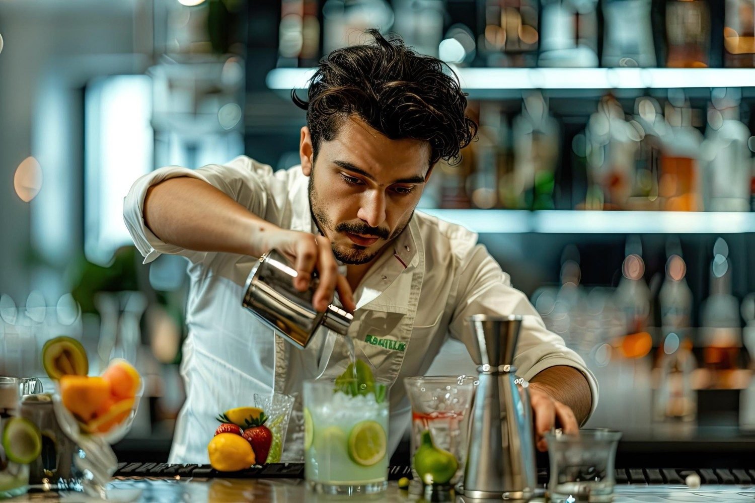 Cocktails at the Amber Room