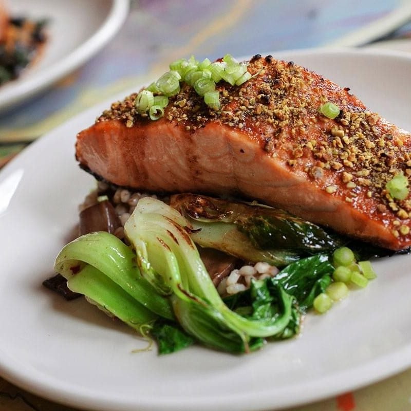 Pan-roasted Nistru trout